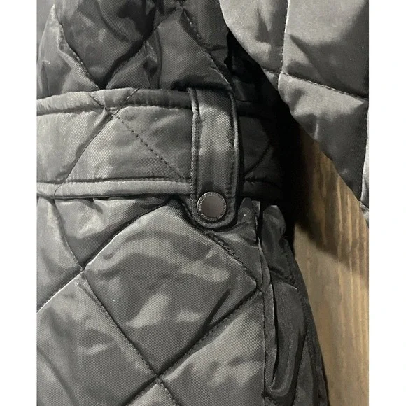 NWT Rebecca Minkoff Diamond Quilted Jacket Wrap Collar Women's M MSRP $268